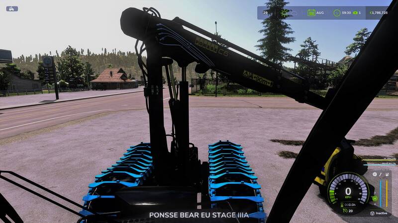 Ponsse Ergo 8W Harvester - Thumbnail 1