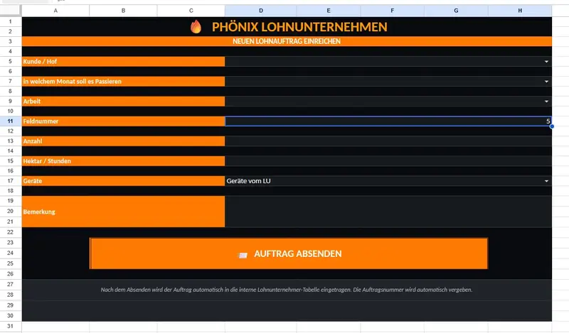 PHÖNIX Agricultural Contracting and Trade Tool - Thumbnail 1