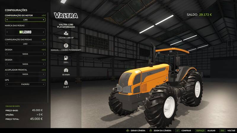 Valtra 1280 - Thumbnail 1