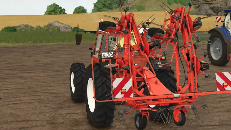 Kuhn GF 8712 Tedder Rust Edition - Thumbnail 1