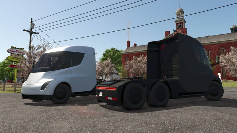 Tesla Semi Truck - Thumbnail 1