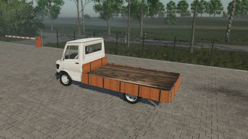 Mercedes-Benz 310 D Flatbed Transporter - Thumbnail 1