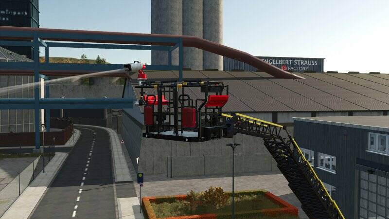 Mercedes Benz DLK 23/12 Turntable Ladder - Thumbnail 1