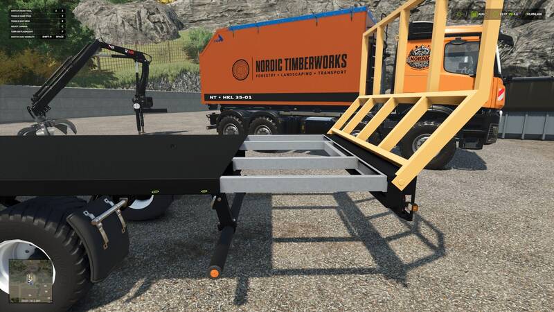 Wielton PRS-2S/S9 Bale Trailer - Thumbnail 1