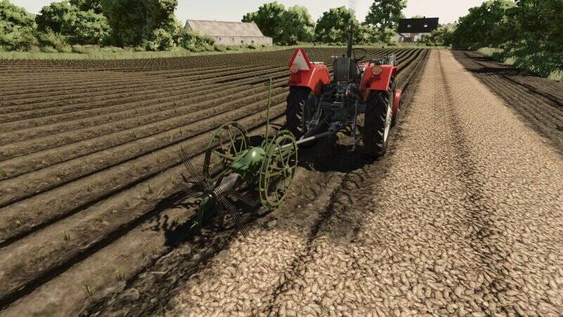 Pionier Z602 Horse-Drawn Potato Harvester - Thumbnail 1