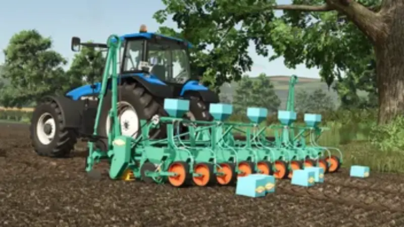 Armer Salmon 10-Row Seeder - Thumbnail 1