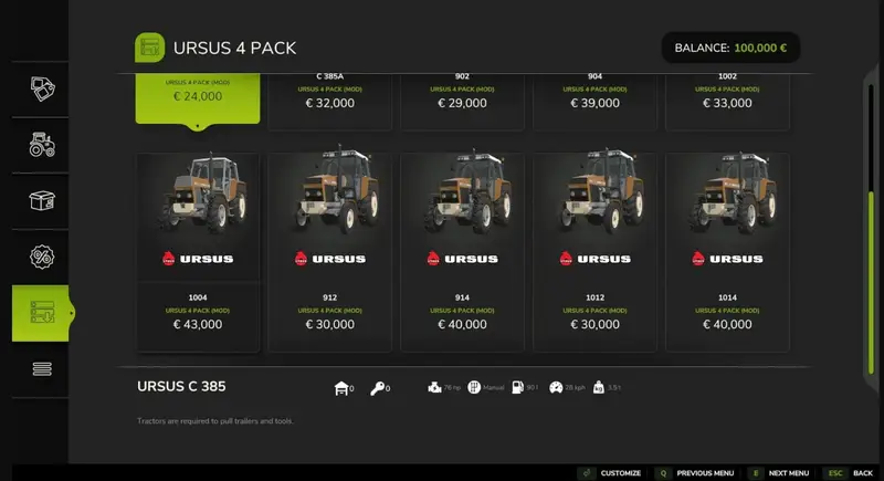 Ursus 4 Pack - Thumbnail 1