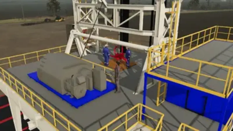 Oil Field Drilling Rig - Thumbnail 1