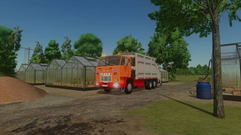 Jelcz 416 Garbage Truck - Thumbnail 1