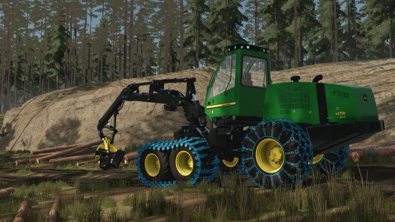 John Deere 1470D Feller Buncher - Thumbnail 1