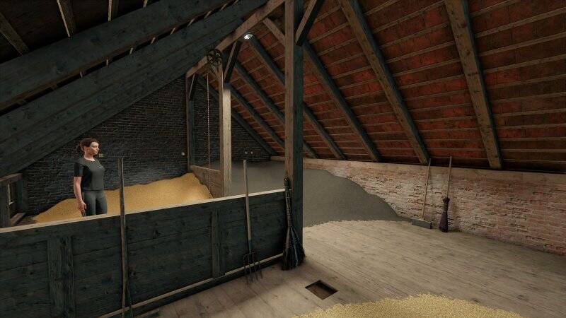 Barn with Grain Storage - Thumbnail 1