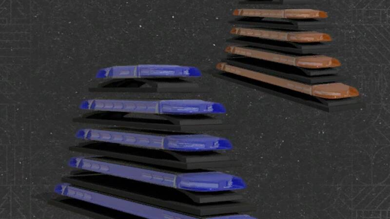 DBS 5000 Blue Lightbar Pack - Thumbnail 1