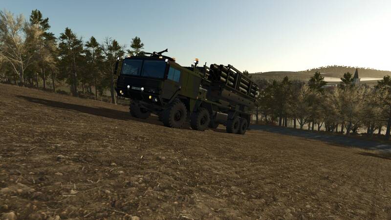 MAN 8x8 Flugabwehr- und Raketenabwehrsystem - Thumbnail 1