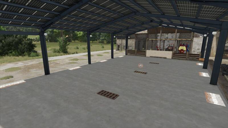 DF Premium Courtyard Garage M30 – Open Shelter - Thumbnail 1