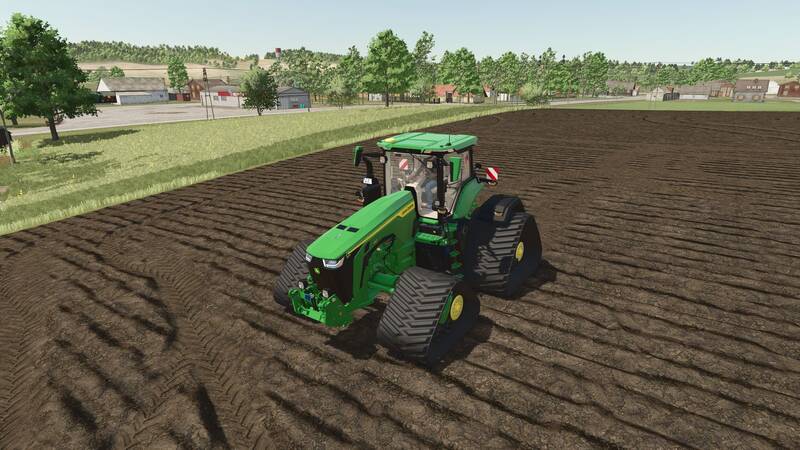 John Deere 8RX Wide Tracks - Thumbnail 1