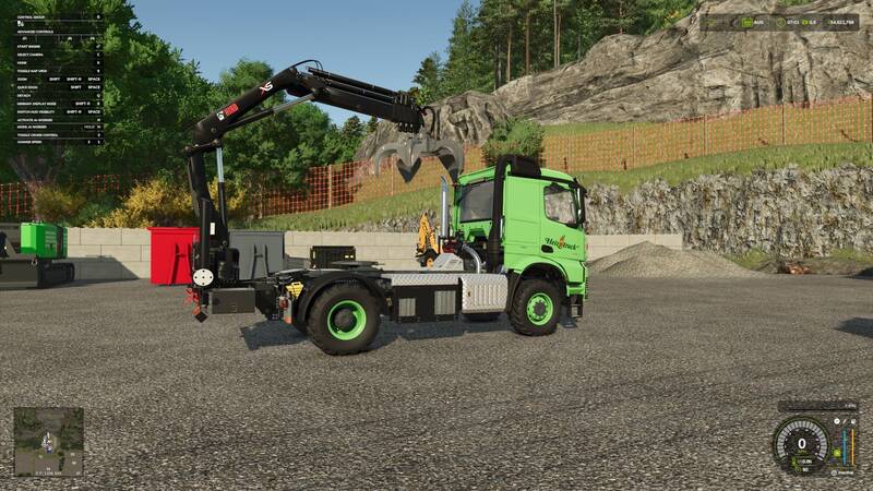 HIAB XS Detachable Rear-Mounted Crane - Thumbnail 1