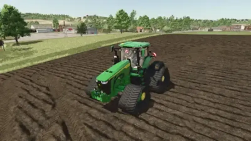 John Deere 8RX Wide Tracks - Thumbnail 1