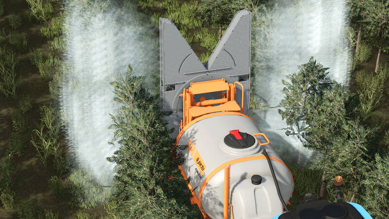 Jacto Arbus 2000 Tower Sprayer - Thumbnail 1