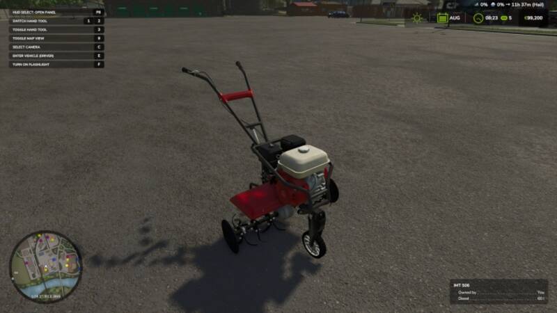 IMT Rotary Tiller - Thumbnail 1