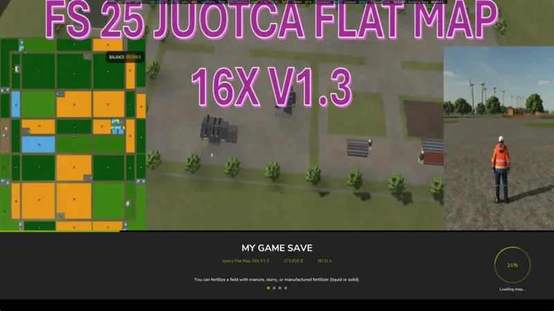AutoDrive Route for Juotca Flat Map 16X - Thumbnail 1