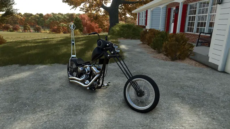 Harley Davidson Chopper - Thumbnail 1