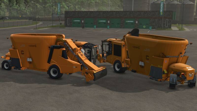 Lucas Autospire Selbstfahrender Futtermischwagen - Thumbnail 1