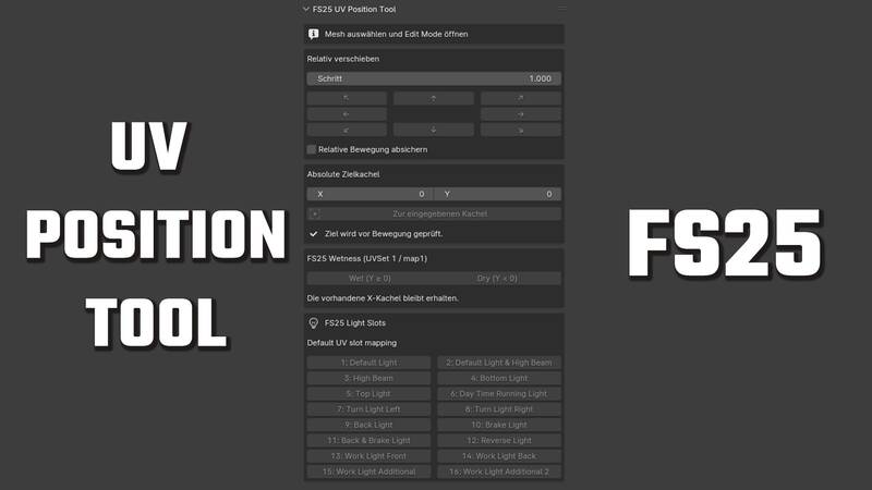 UV Position Tool - Blender Add-on - Thumbnail 1