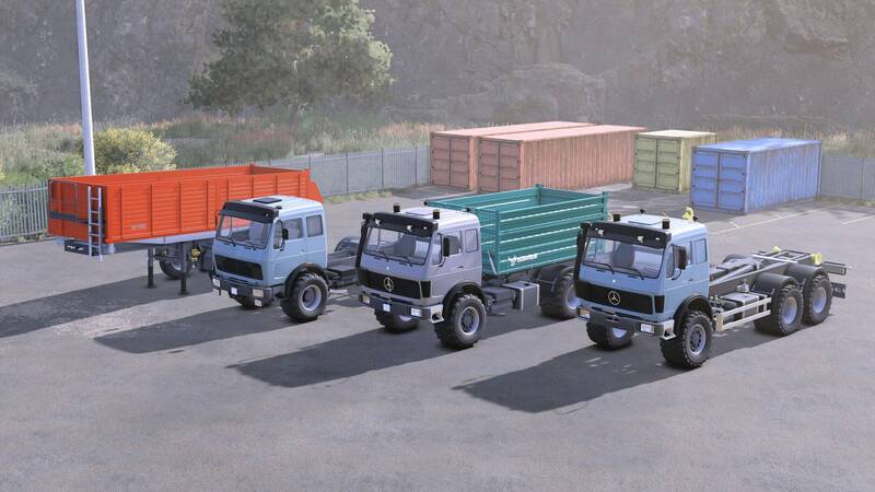 Mercedes Benz NG Truck Pack