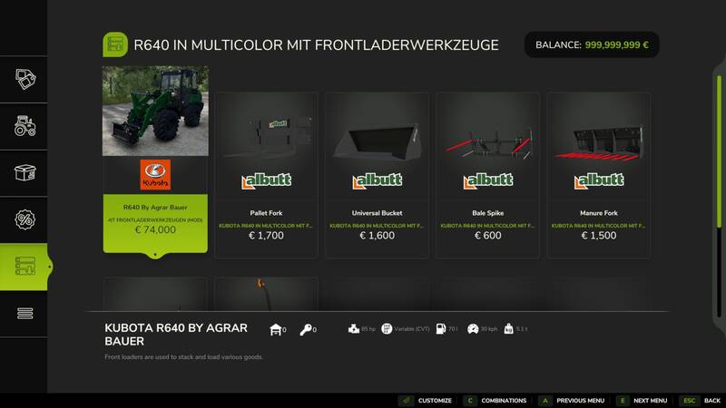 Kubota Pack Multicolor - Thumbnail 1