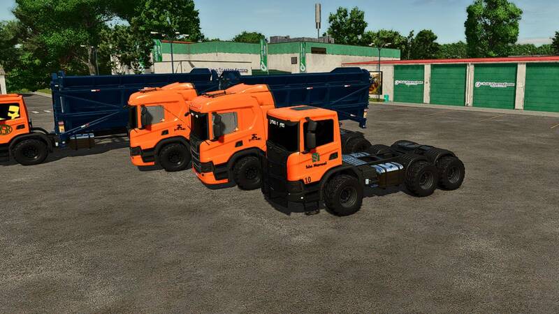 Scania Sugarcane Trucks - Thumbnail 1