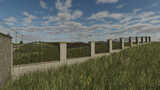 Concrete Tile Fence