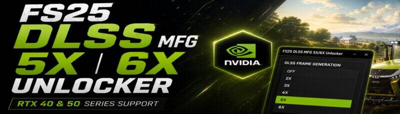 DLSS MFG 5X / 6X Unlocker