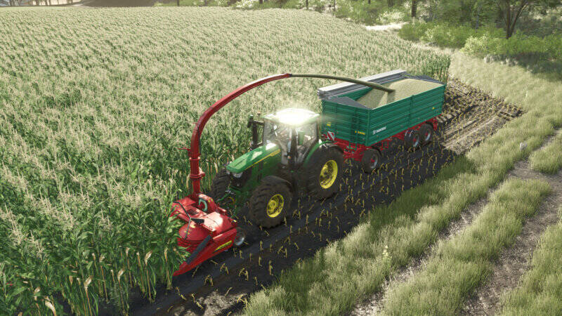 Fimaks Bigdrum 3000 Forage Harvester Header - Thumbnail 1