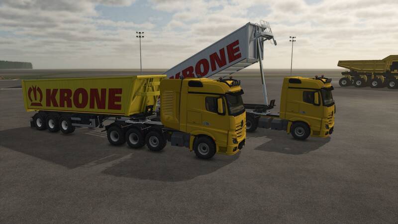 Mercedes Benz Actros CAT