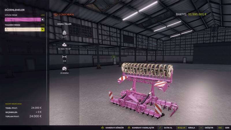 Tümosan Disc Tiller - Thumbnail 1