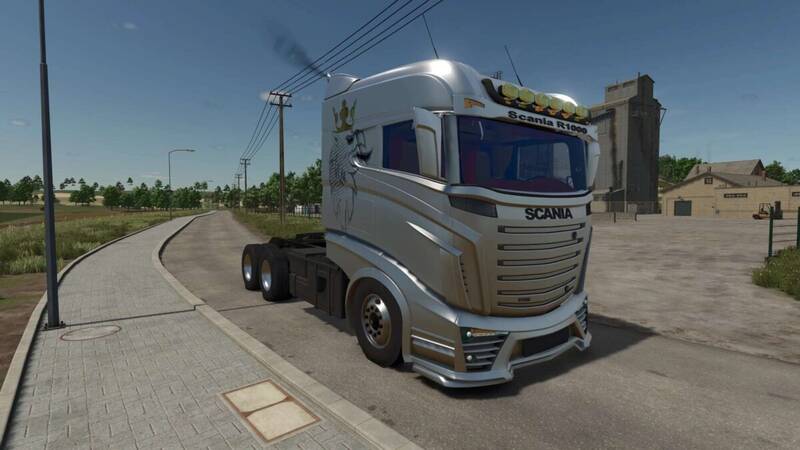 Scania R1000 Silver - Thumbnail 1