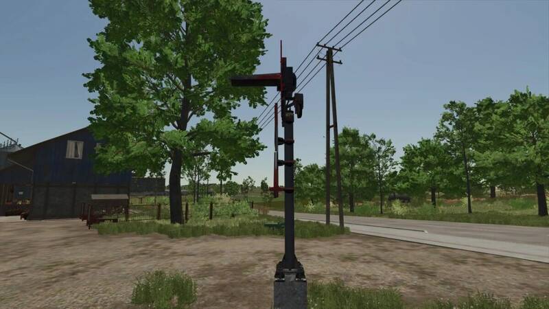Placeable Level Crossing Signal - Thumbnail 1