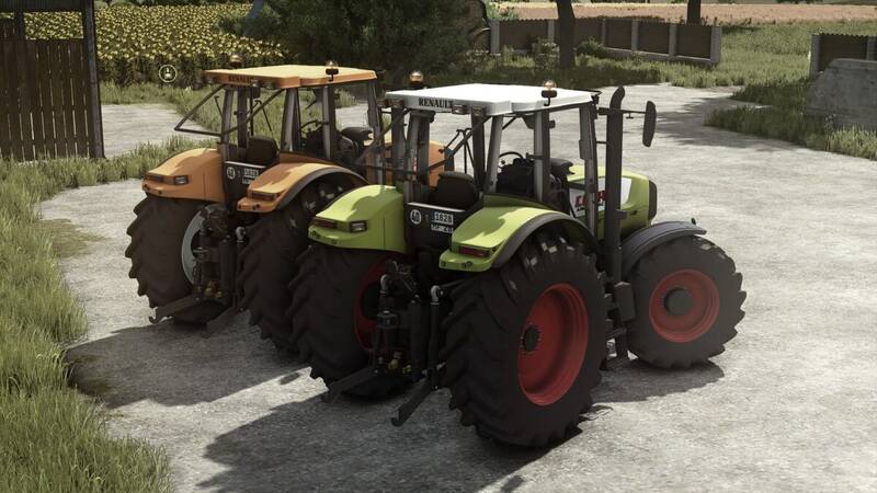 Claas/Renault Ares 836 RZ - Thumbnail 1