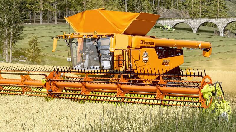 Claas Lexion 8000 – DF Industries Edition - Thumbnail 1