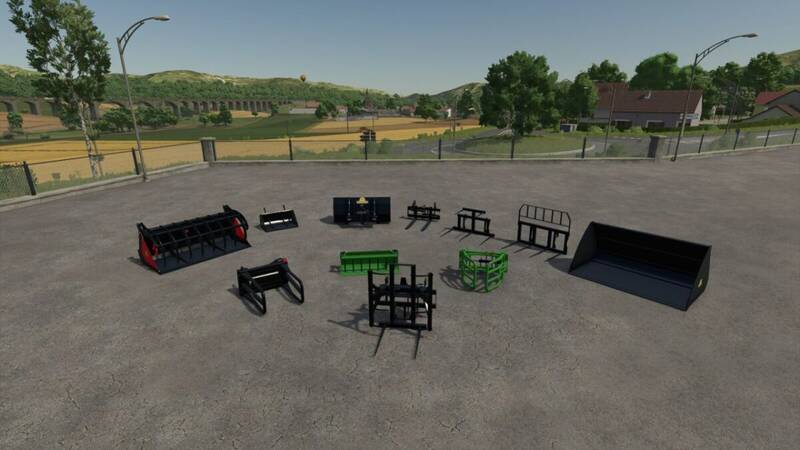 Agromanut Front Loader Tools Pack - Thumbnail 1