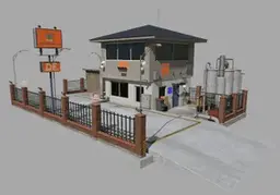 DF Industries Zucker-Logistikzentrum M36 (Waage & Produktion)