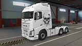 Volvo FH4 Skull Skin Mod Thumbnail