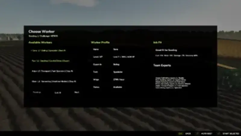Worker Skill System - Thumbnail 1