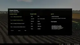Worker Skill System