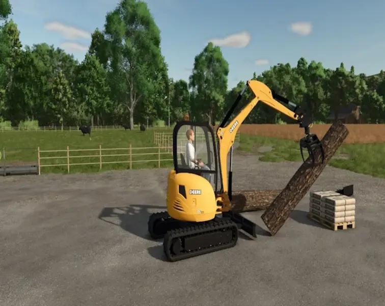 John Deere 35C ZTS Mini Excavator - Thumbnail 1