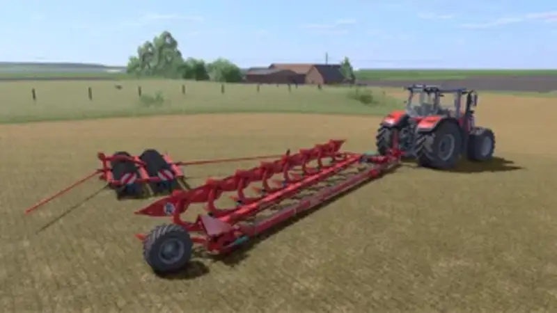 Kverneland Pflug mit Packer - Thumbnail 1