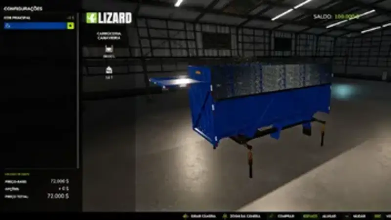 Sugar Cane Trailer - Thumbnail 1