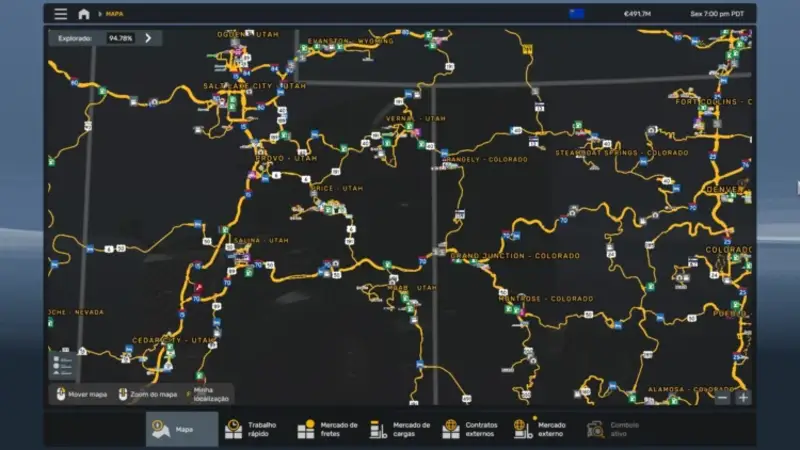 All Cities with State Identification - Thumbnail 1