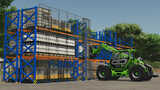 Palettenregal mit Sicherheitsgitter thumbnail 5