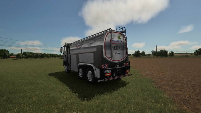 Polish Dairy Companies' Trucks - Thumbnail 1